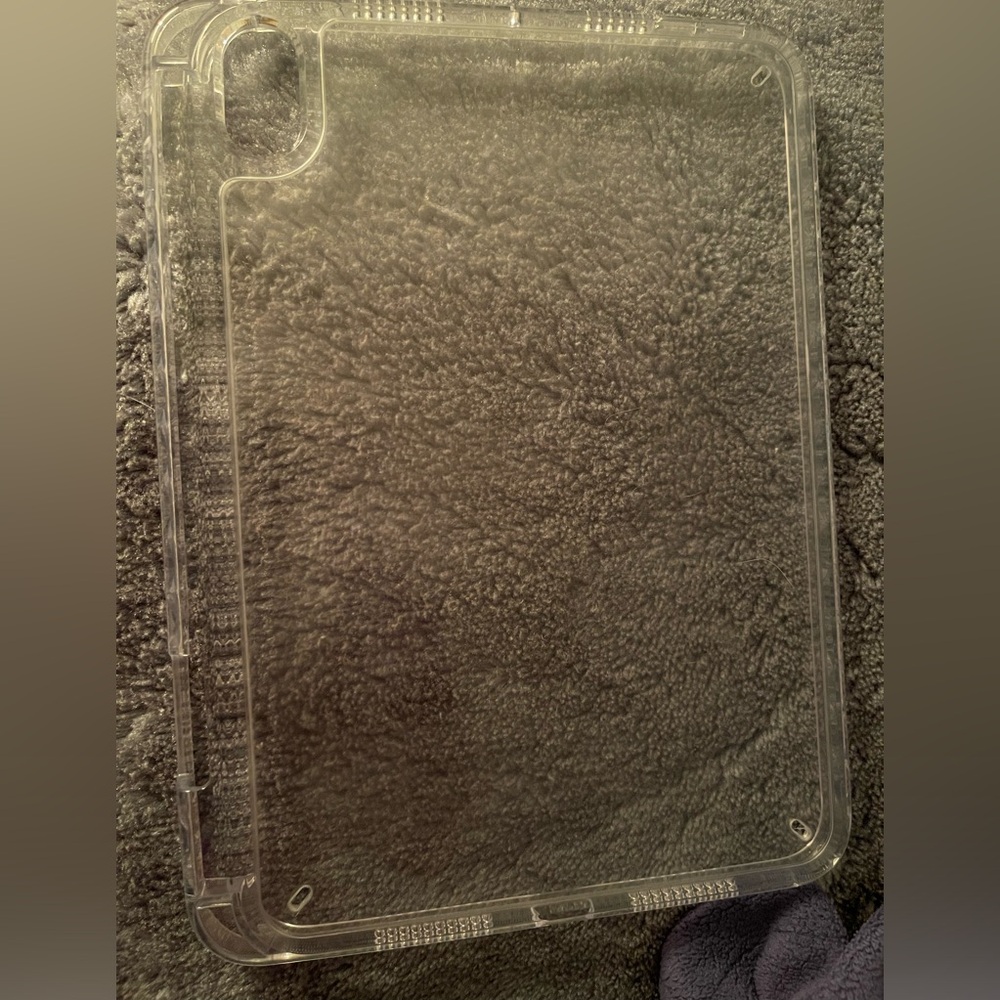 iPad Mini 6 2021 edition clear case with Apple Pencil slot